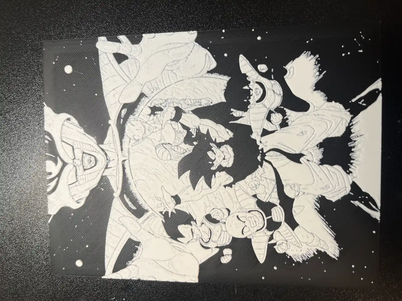 Hueforge Goku and Freezer